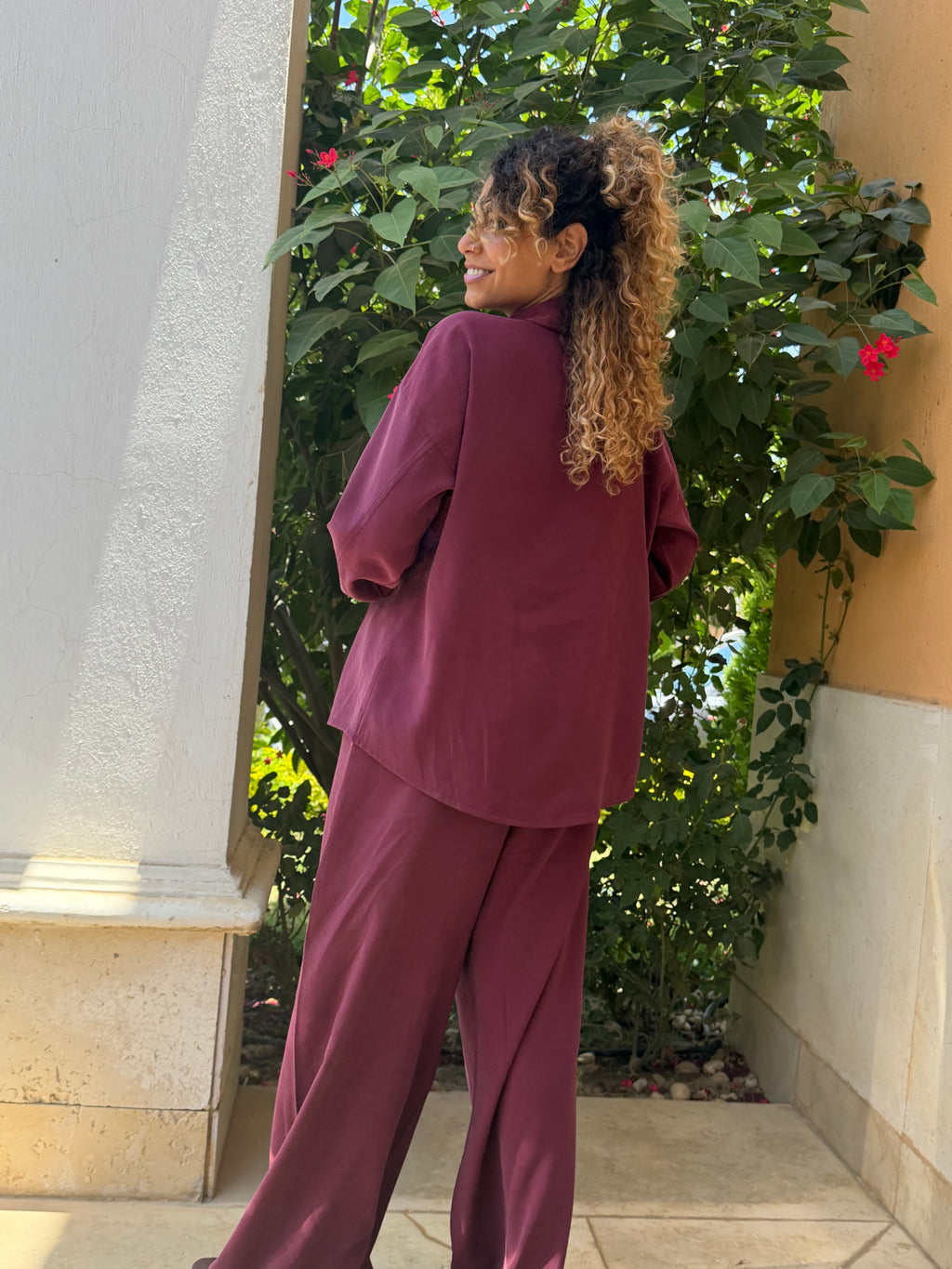 Daily Set in Maroon