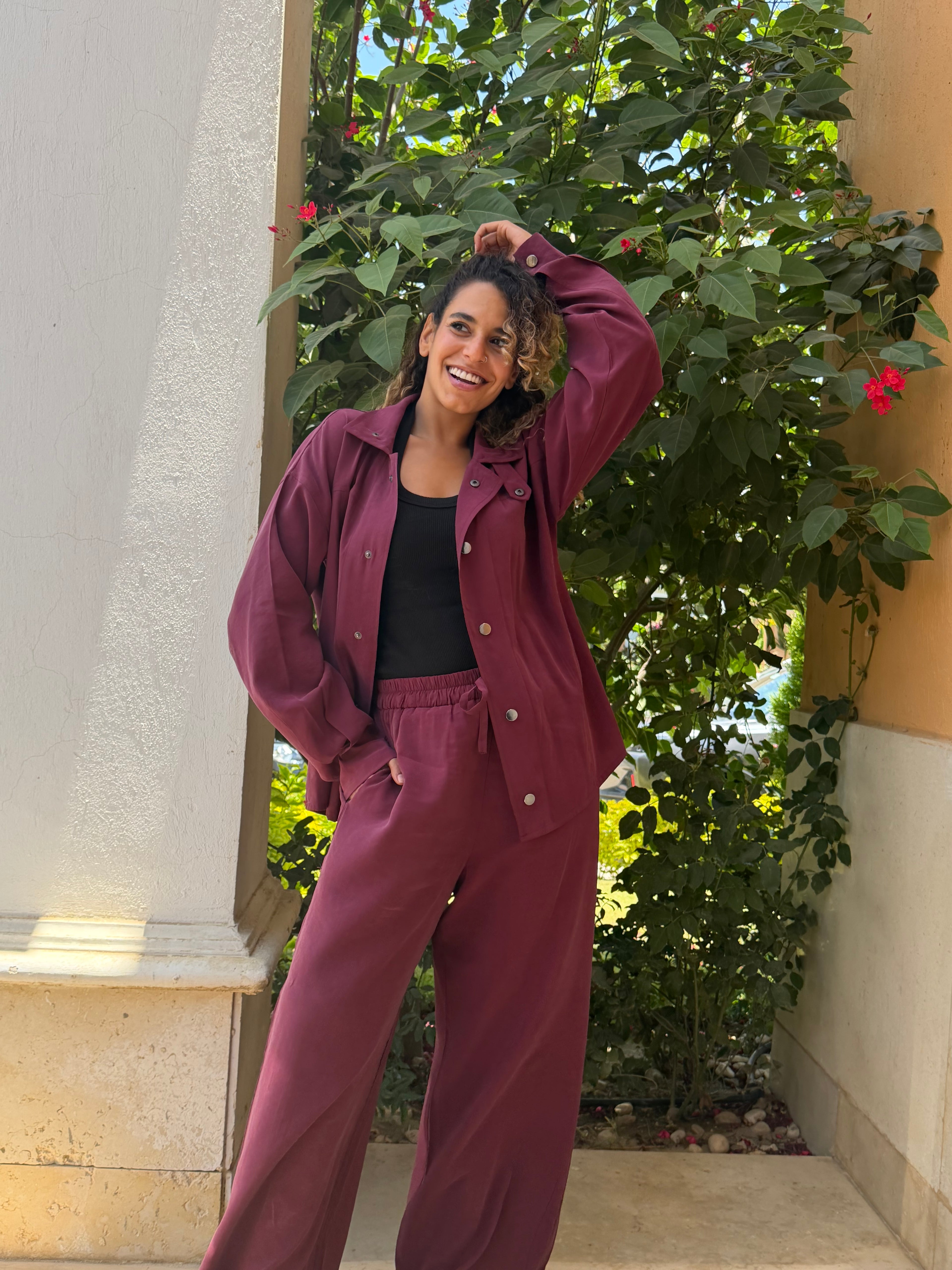 Daily Set in Maroon