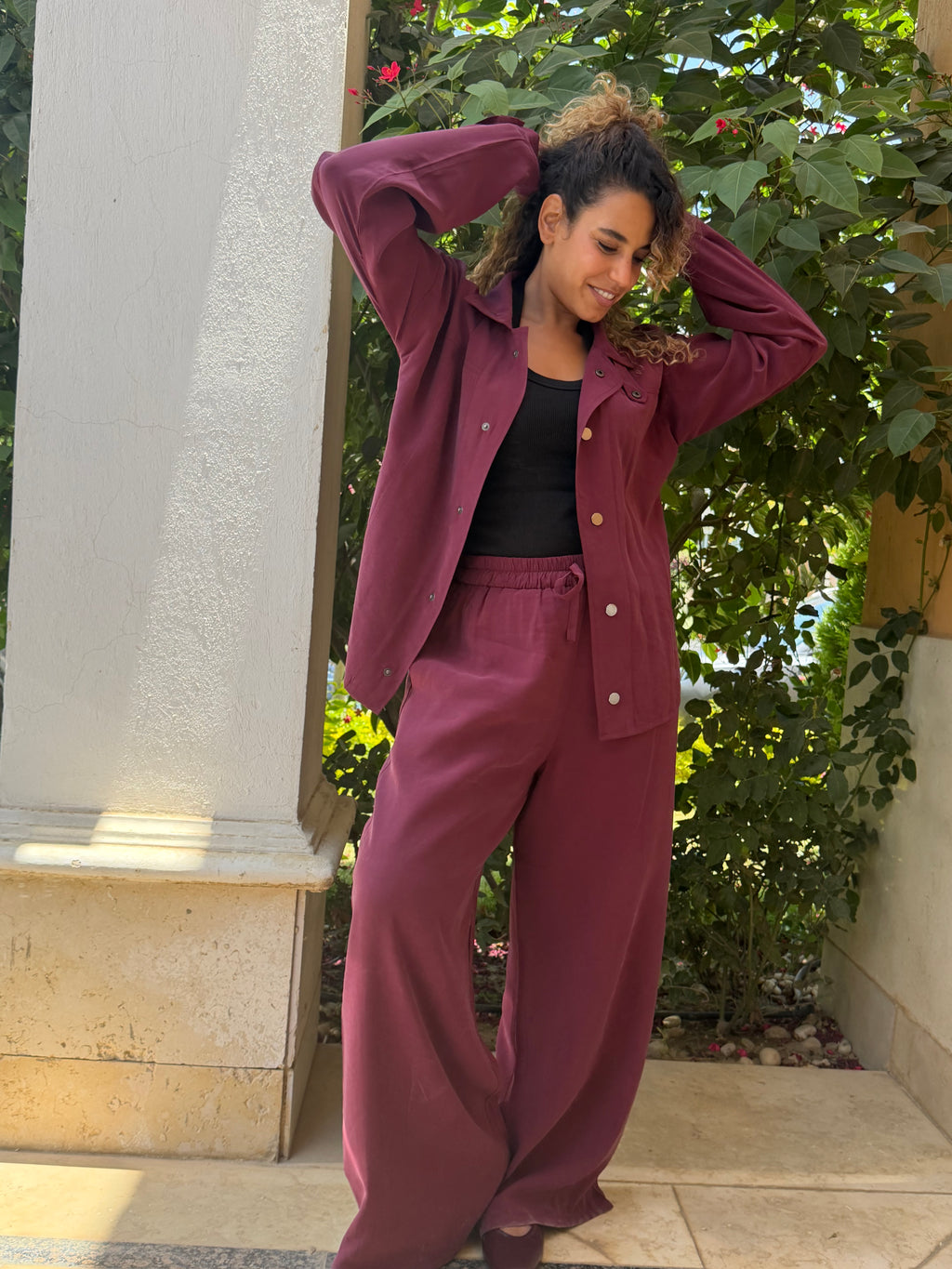 Daily Set in Maroon