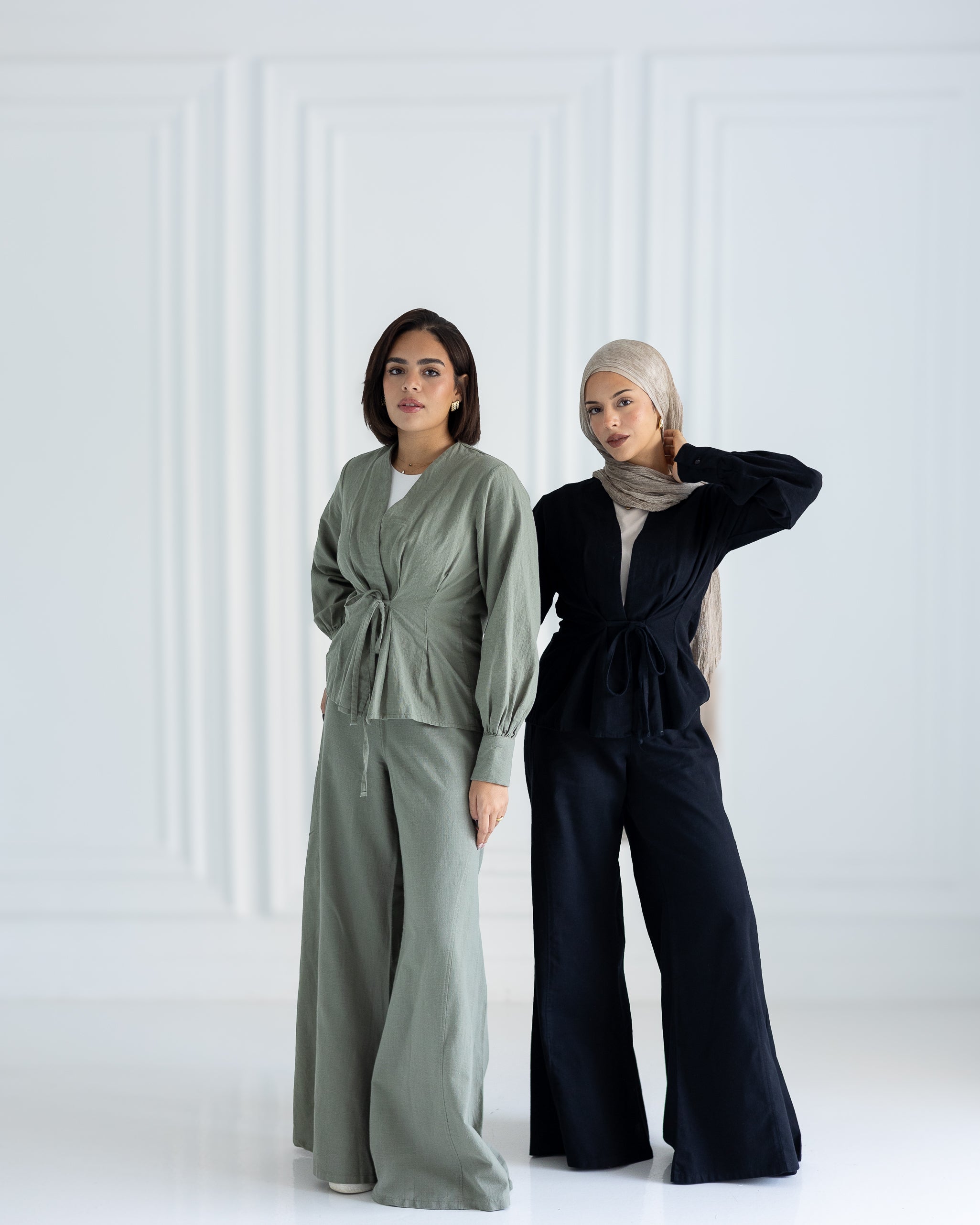 Eclipse Blouse in Mint Green