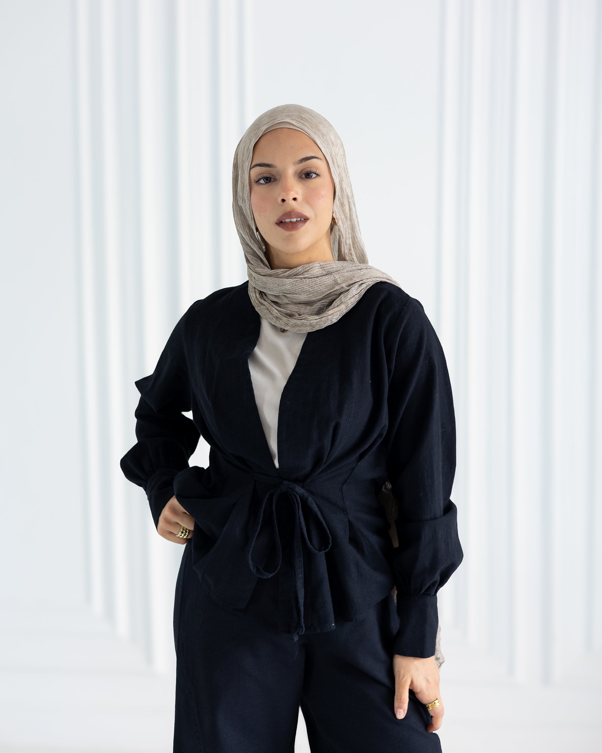 Eclipse Blouse in Black