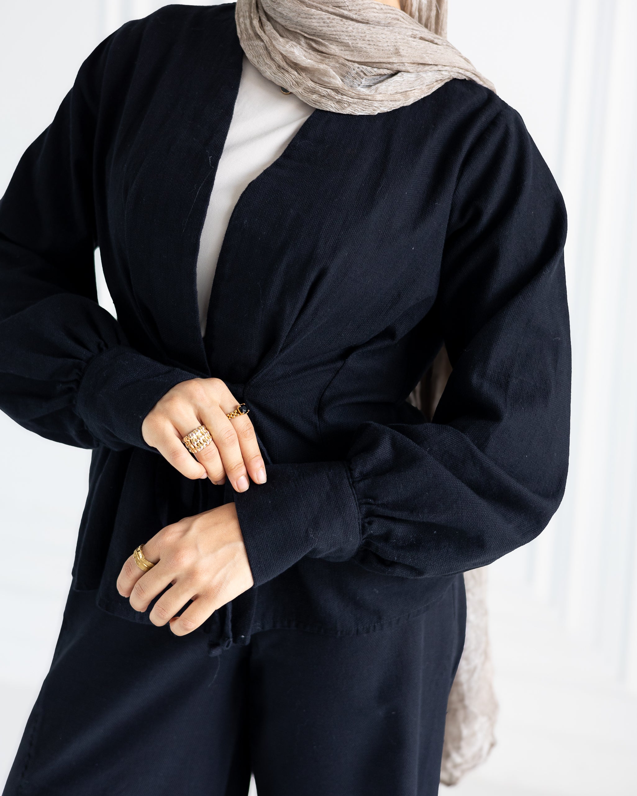 Eclipse Blouse in Black