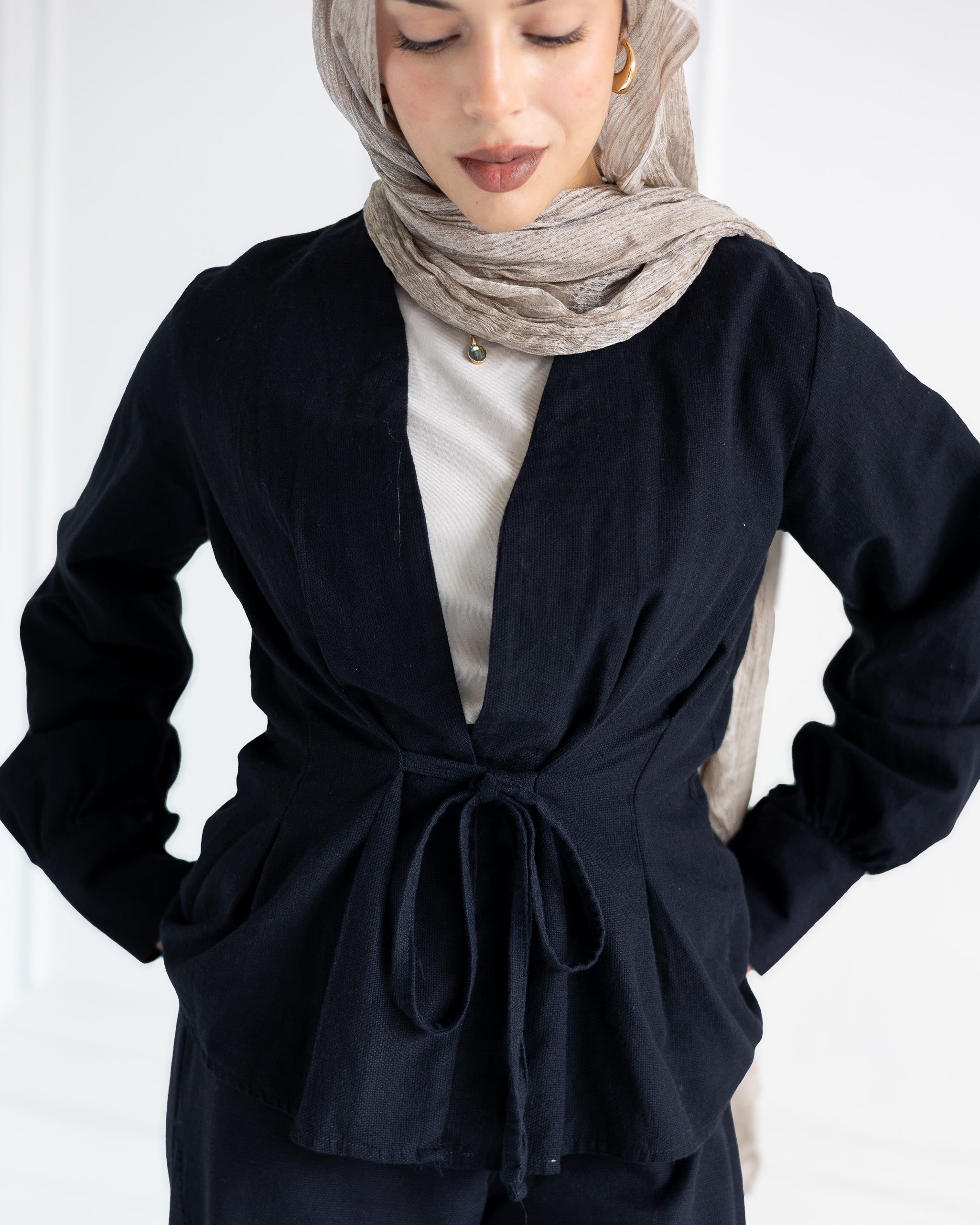 Eclipse Blouse in Black