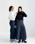 Everyday High-Neck Pullover in Black