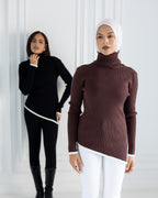 The Outline Pullover in Brown